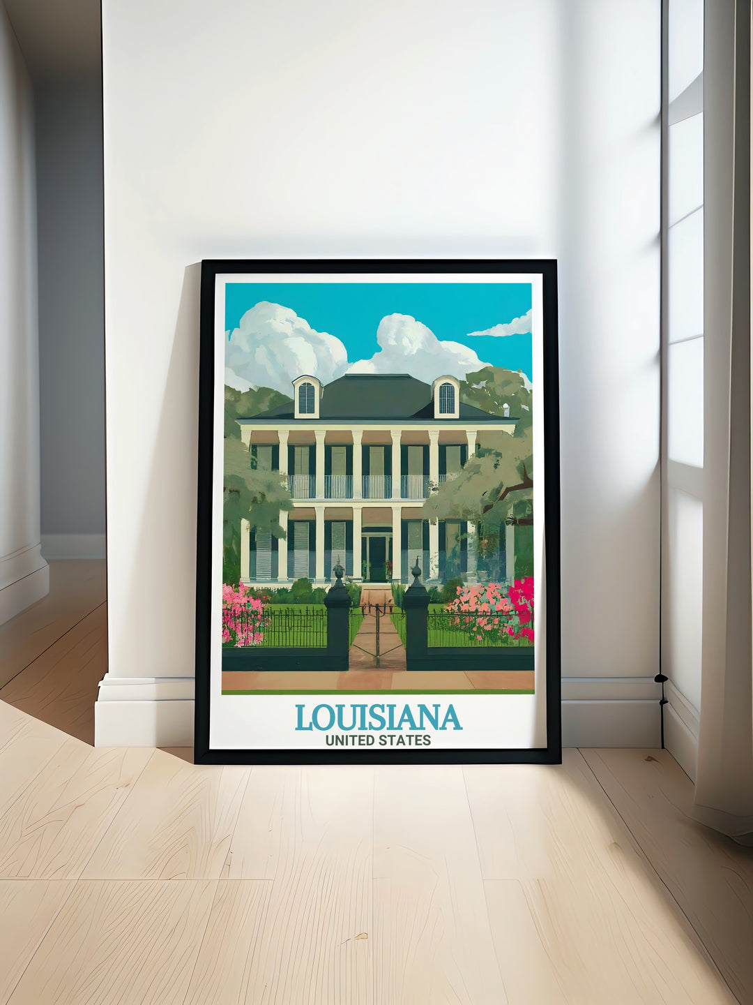 A canvas print featuring New Orleans Garden District, known for its grand homes and lush gardens. This artwork brings out the vibrant colors and intricate details of one of Louisianas most iconic neighborhoods, perfect for travel enthusiasts and home decorators alike.