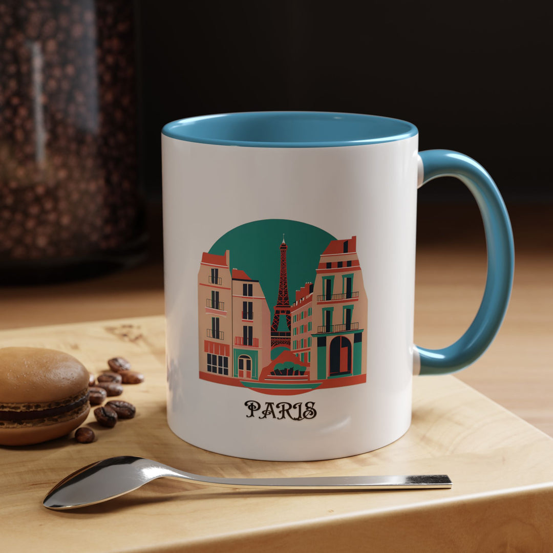 Celebrate the romance of Paris with this elegant ceramic mug. Featuring detailed designs inspired by the Louvre and the Seine River, it is dishwasher safe and microwave friendly, ideal for daily use or as a thoughtful gift for travel enthusiasts.