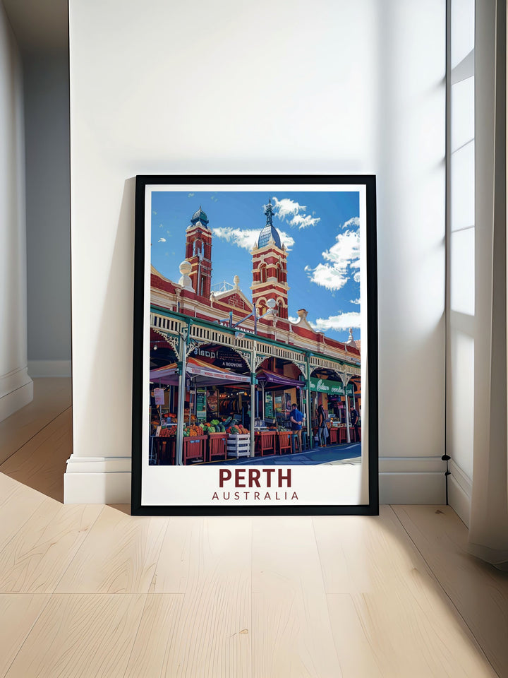 Enhance your home with stunning Freemantle Markets modern prints that showcase the vibrant colors and lively atmosphere of this historic marketplace. Perfect for modern decor these prints bring a dynamic touch to any living space with elegance and style