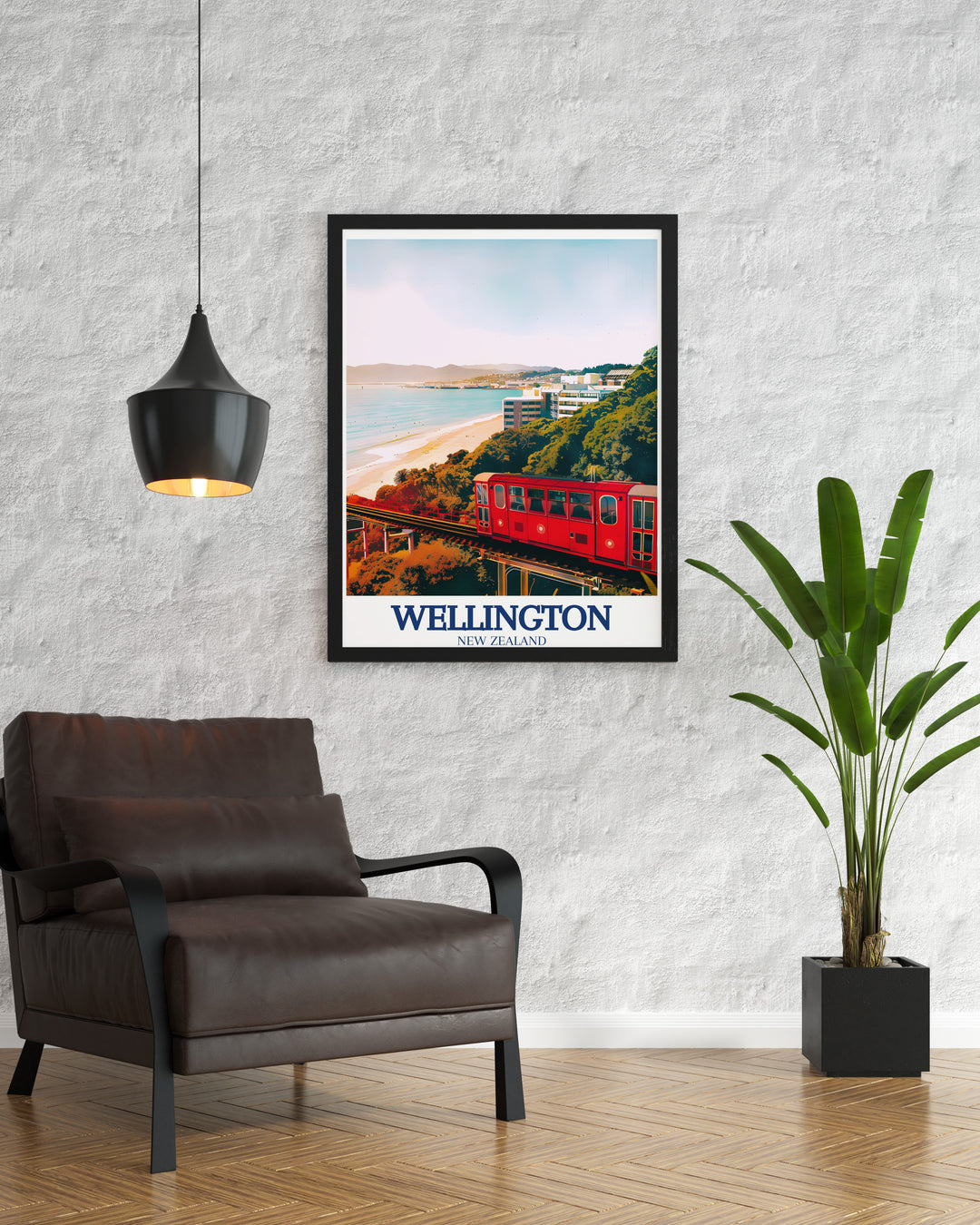 Oriental Bay wall art captures the serene beauty of one of Wellingtons most popular coastal spots. This artwork is ideal for those who appreciate the balance of city life and natural beauty, offering a piece of New Zealands capital that brightens any room.