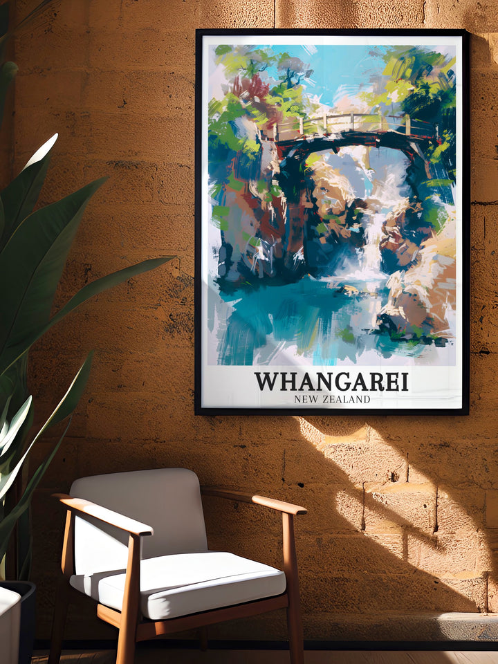 Hatea River Wall Print highlighting the tranquility of the Hatea River in Whangarei. This New Zealand print is a stunning piece of wall art that celebrates the peaceful and scenic landscapes of New Zealand. Ideal for those who love nature and outdoor adventures.