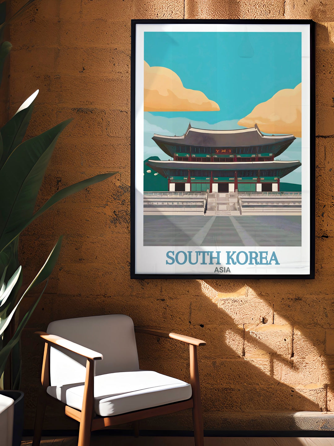 Perfect wall decor with Gyeongbokgung Palace photographs capturing the beauty of traditional Korean architecture bringing a piece of Seoul South Korea into your living space