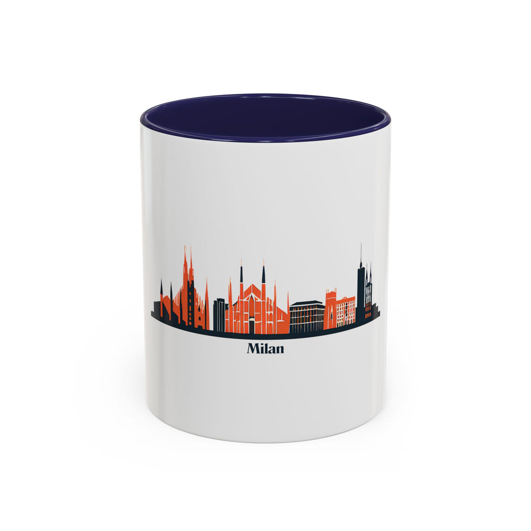 Celebrate Milan’s artistic culture with this ceramic mug featuring the city’s iconic architecture. Ideal for coffee or tea, this mug is both dishwasher and microwave safe. A practical yet stylish addition to any kitchen.