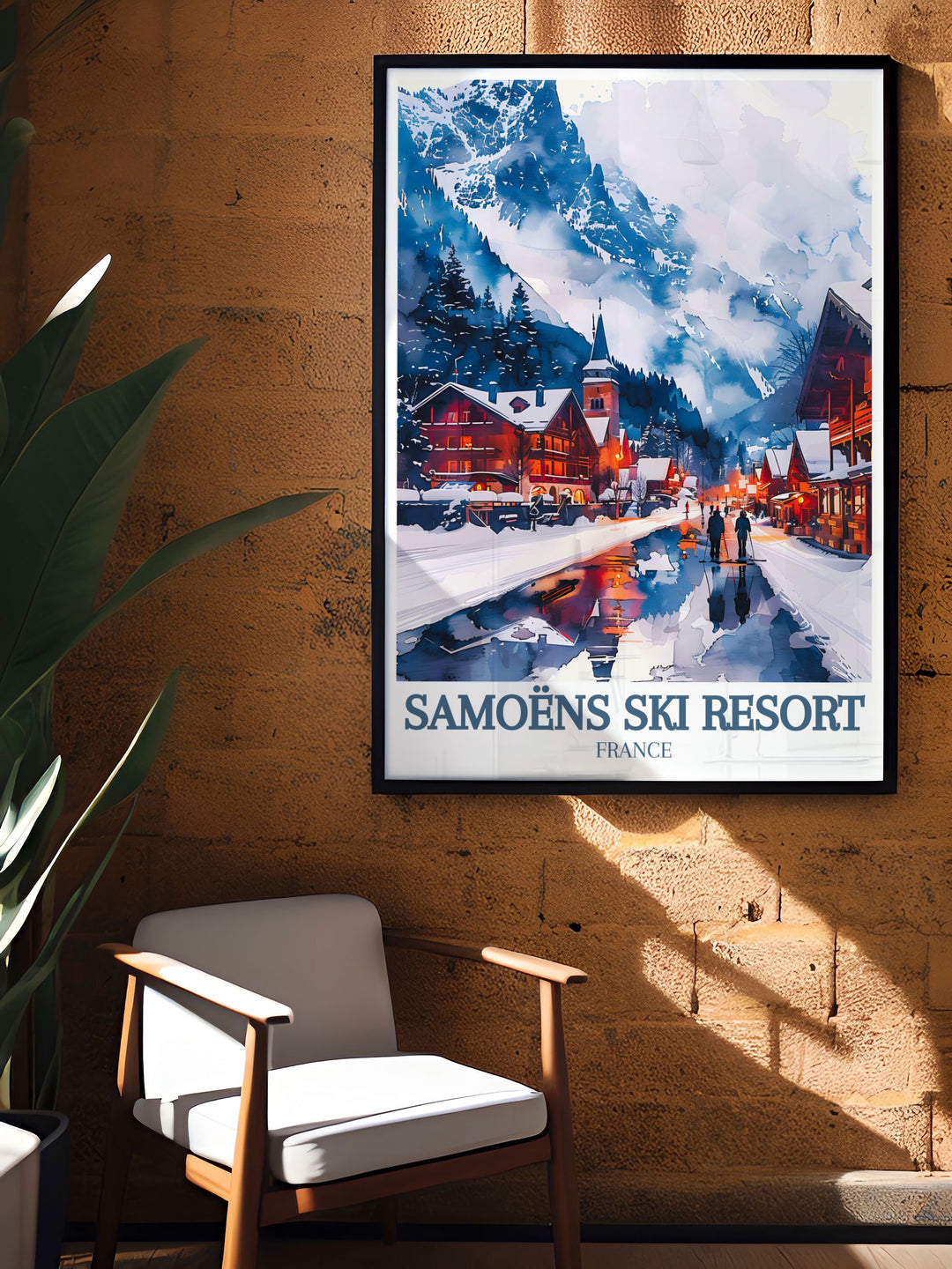 Bucket List Prints showcasing Mont Blanc Grand Massif French Alps perfect for adding a touch of adventure and sophistication to any room in your home