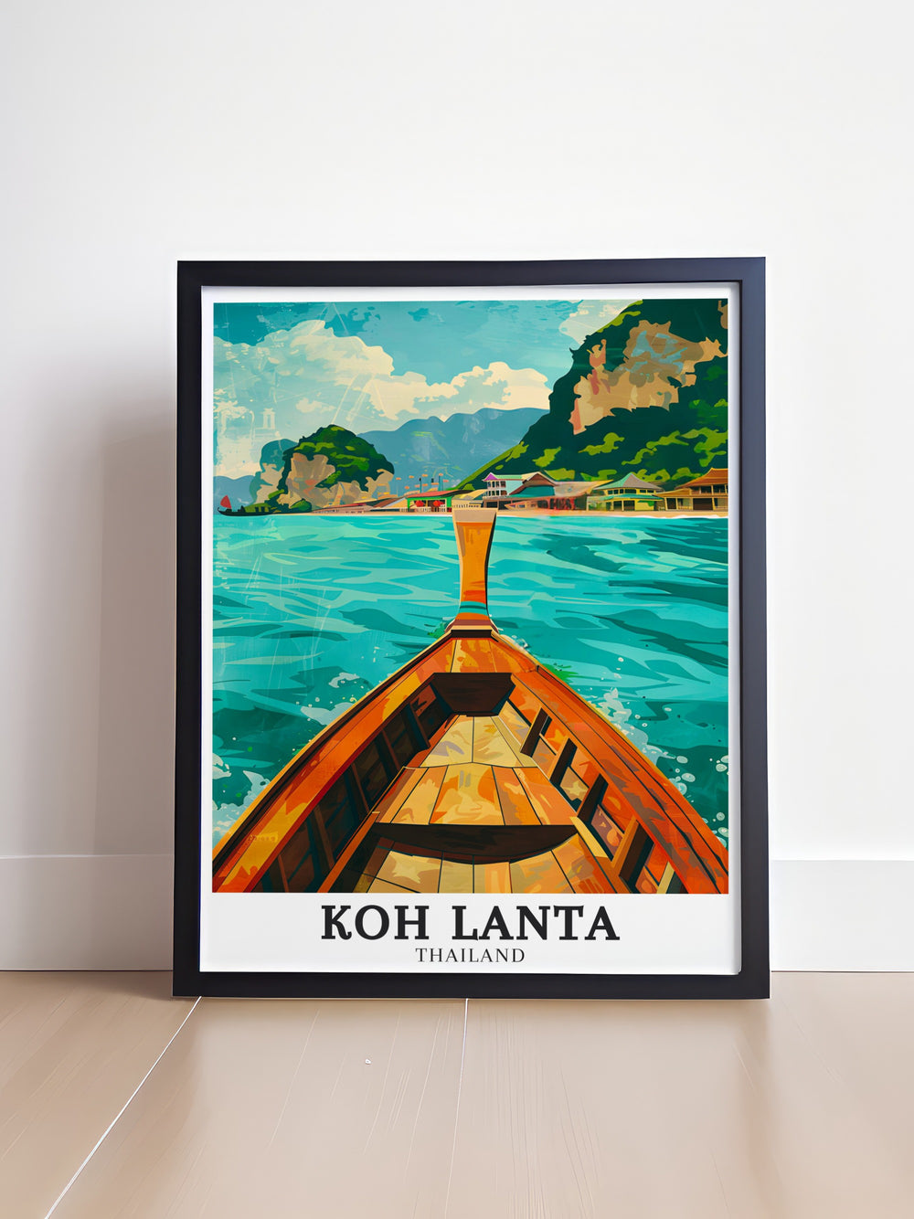 Transform your living space with Ko Lanta District wall art. These elegant prints showcase the vibrant colors of Thailands tropical island landscapes. Perfect for beach lovers and travelers looking to add a tropical island touch to their home decor.