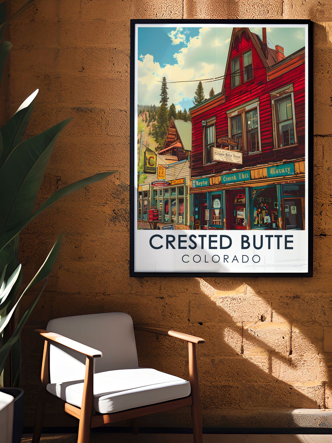 Perfect for Colorado enthusiasts and frequent visitors this Crested Butte Mountain Resort travel poster offers a glimpse into the heart of the Rockies with its breathtaking landscapes and vibrant atmosphere making it a cherished addition to your collection.