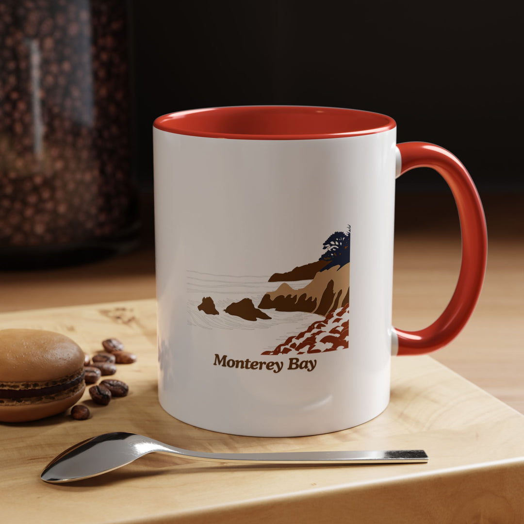 This Monterey Bay mug captures the elegance of California’s coastline with intricate designs. Crafted from durable ceramic and dishwasher-safe, it is ideal for coffee or tea lovers and makes a meaningful gift for fans of Monterey Bay’s serene beauty.