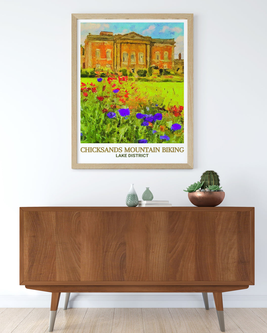 Wrest Park Travel Print combines beautiful landscape design with the grandeur of English country homes, offering an art piece that reflects both adventure and elegance. A great choice for anyone interested in British history and nature.