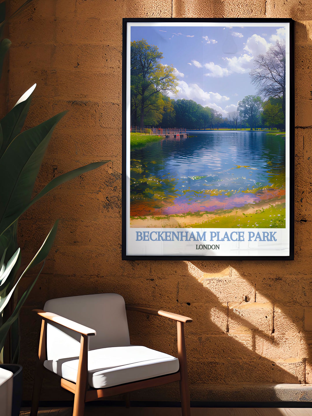 Discover the charm of Beckenham Place Park with our modern wall decor, blending contemporary design with the parks timeless allure. These pieces are crafted with precision and care, ensuring a stylish and elegant addition to your living room, bedroom, or office.