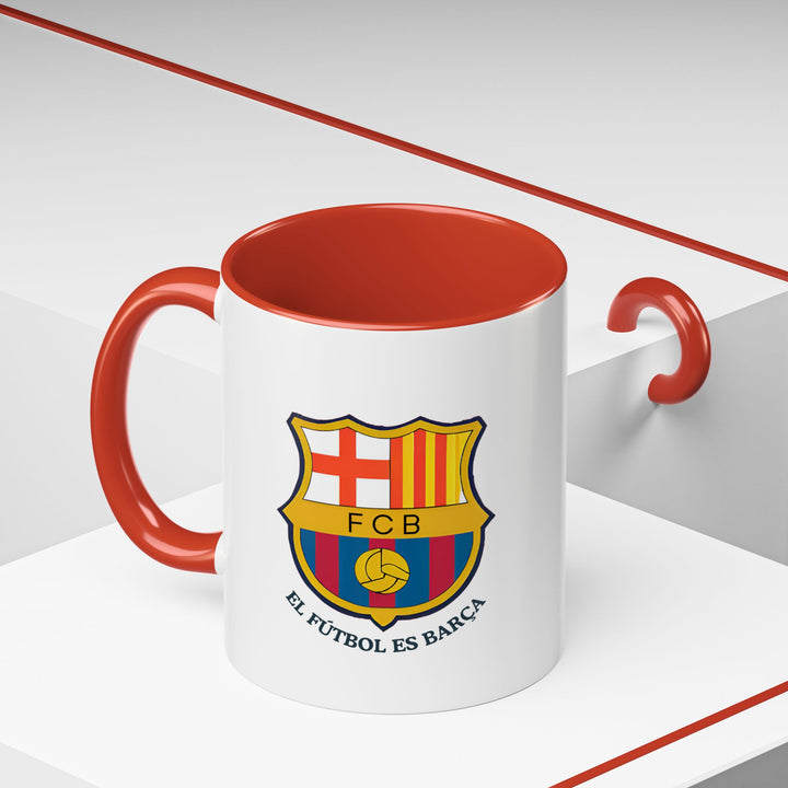 Enjoy your favorite hot beverage with this Barca mug showcasing the city’s unique charm. Dishwasher-safe and crafted to last, it is ideal for coffee or tea lovers and makes a wonderful gift for fans of Barca’s culture.