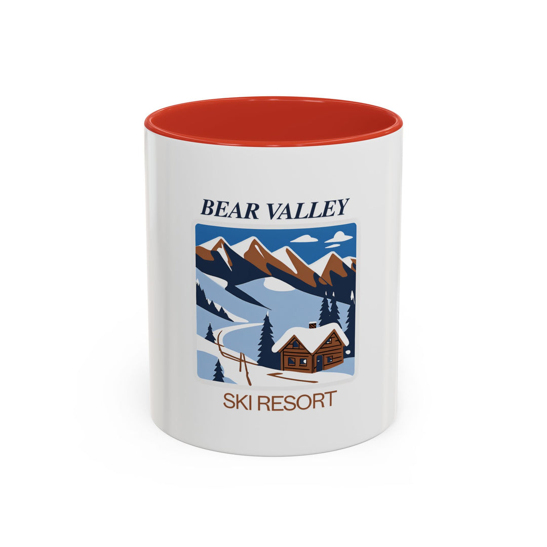 Bring the spirit of Bear Valley into your home with this elegant mockup for a mug. Featuring artistic designs inspired by the region, it is dishwasher-safe and perfect for coffee or tea. A meaningful gift for travelers and collectors.