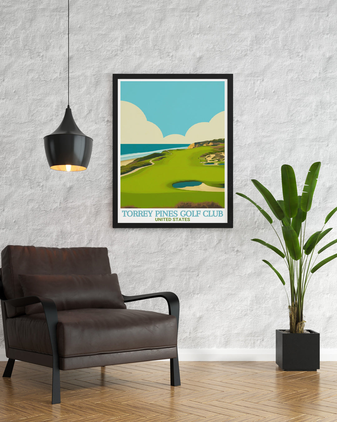 Exquisite Torrey Pines art perfect for birthday gifts anniversary gifts and gifts for friends featuring the serene landscape of Torrey Pines Golf Club this piece brings the beauty of nature into any home