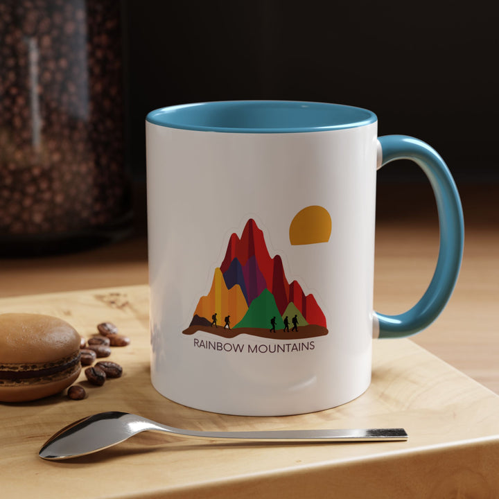 Celebrate the breathtaking Rainbow Mountains with this elegant ceramic mug. Featuring detailed designs inspired by the mountains’ vibrant colors and majestic scenery, it is dishwasher safe and microwave friendly, ideal for daily use or as a thoughtful gift for nature enthusiasts.