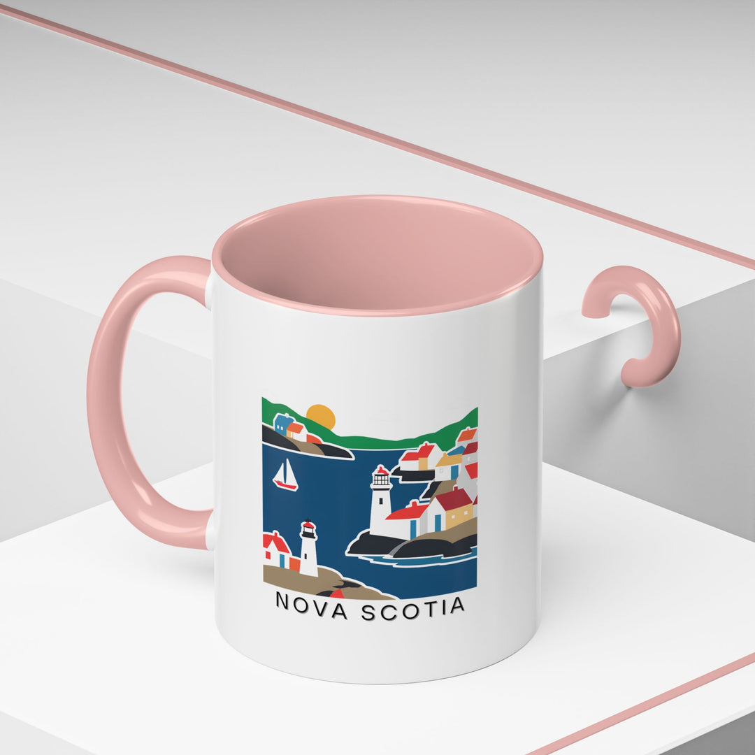 Enjoy the coastal beauty of Nova Scotia with this beautifully designed Canada mug. Perfect for coffee or tea, the mug features artwork of Nova Scotia’s scenic landscapes. It’s durable, microwave-safe, and dishwasher-safe for everyday use.