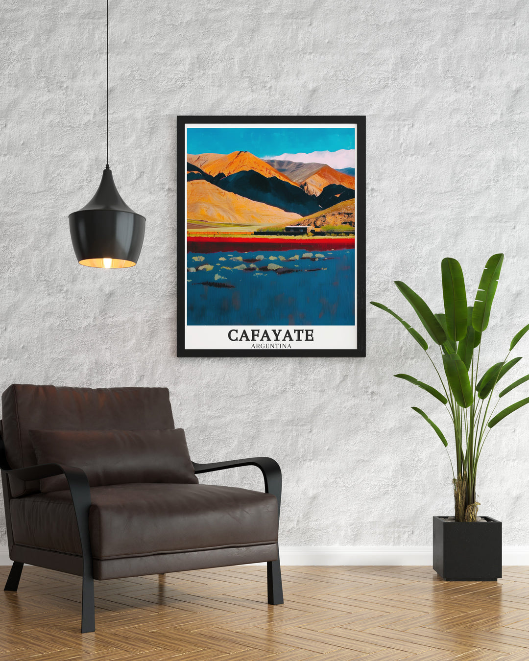 Salta Framed Art captures the quiet beauty of Argentinas Salta region. From the rugged cliffs of Cafayate to the expansive valleys, this framed art piece brings the essence of Argentinas diverse landscapes into your home.