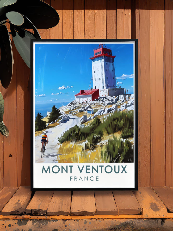 Mont Ventoux summit stunning prints and elegant home decor capturing the beauty of Provence France and Mont Ventoux