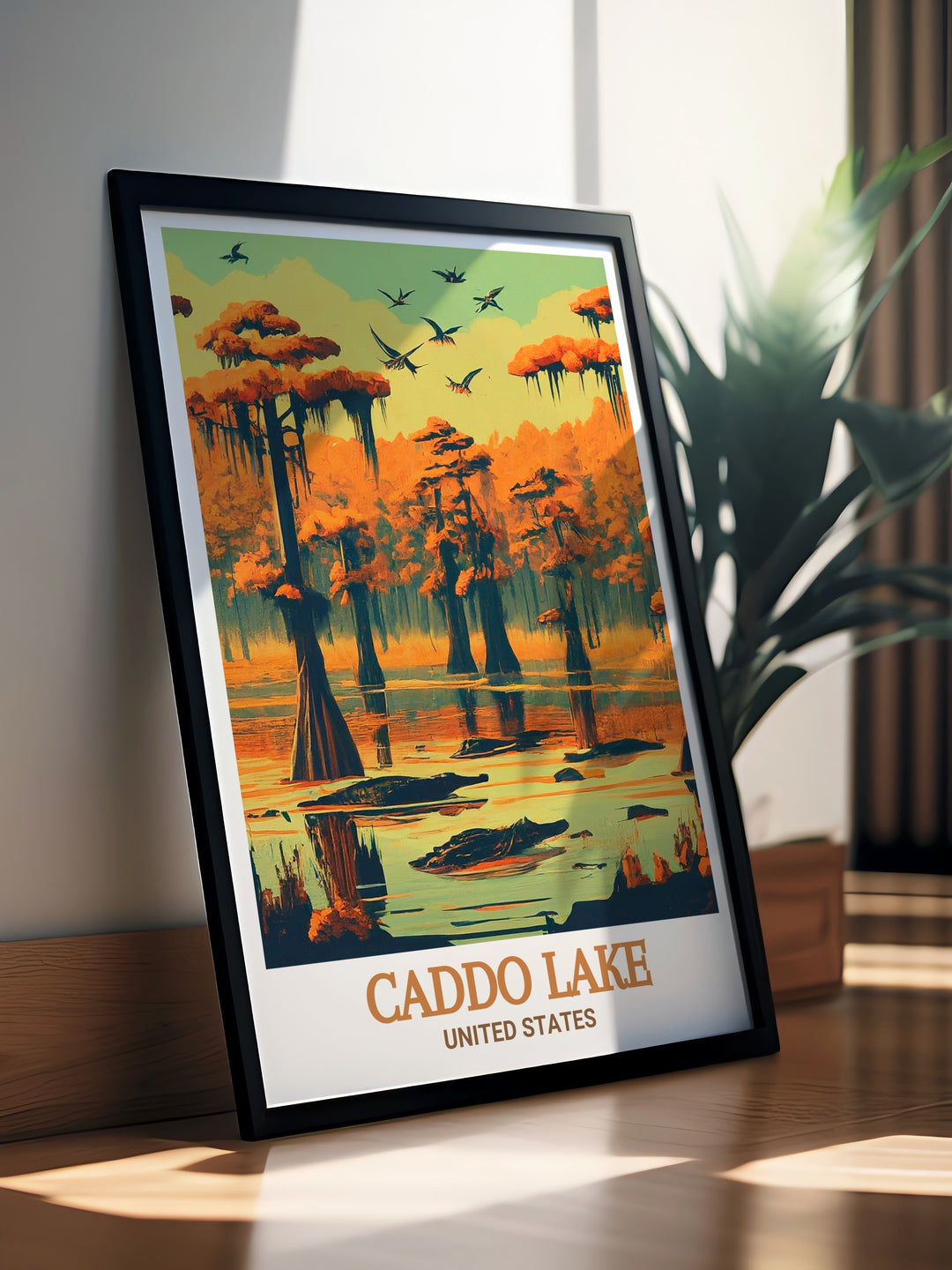 Caddo Lake Art and Alligator Bayou Stunning Prints offer a unique way to showcase the natural beauty of Texas in your home featuring Texas Decor with Caddo Lake Print and Alligator Bayou Artwork ideal for adding tranquility and character to your living space