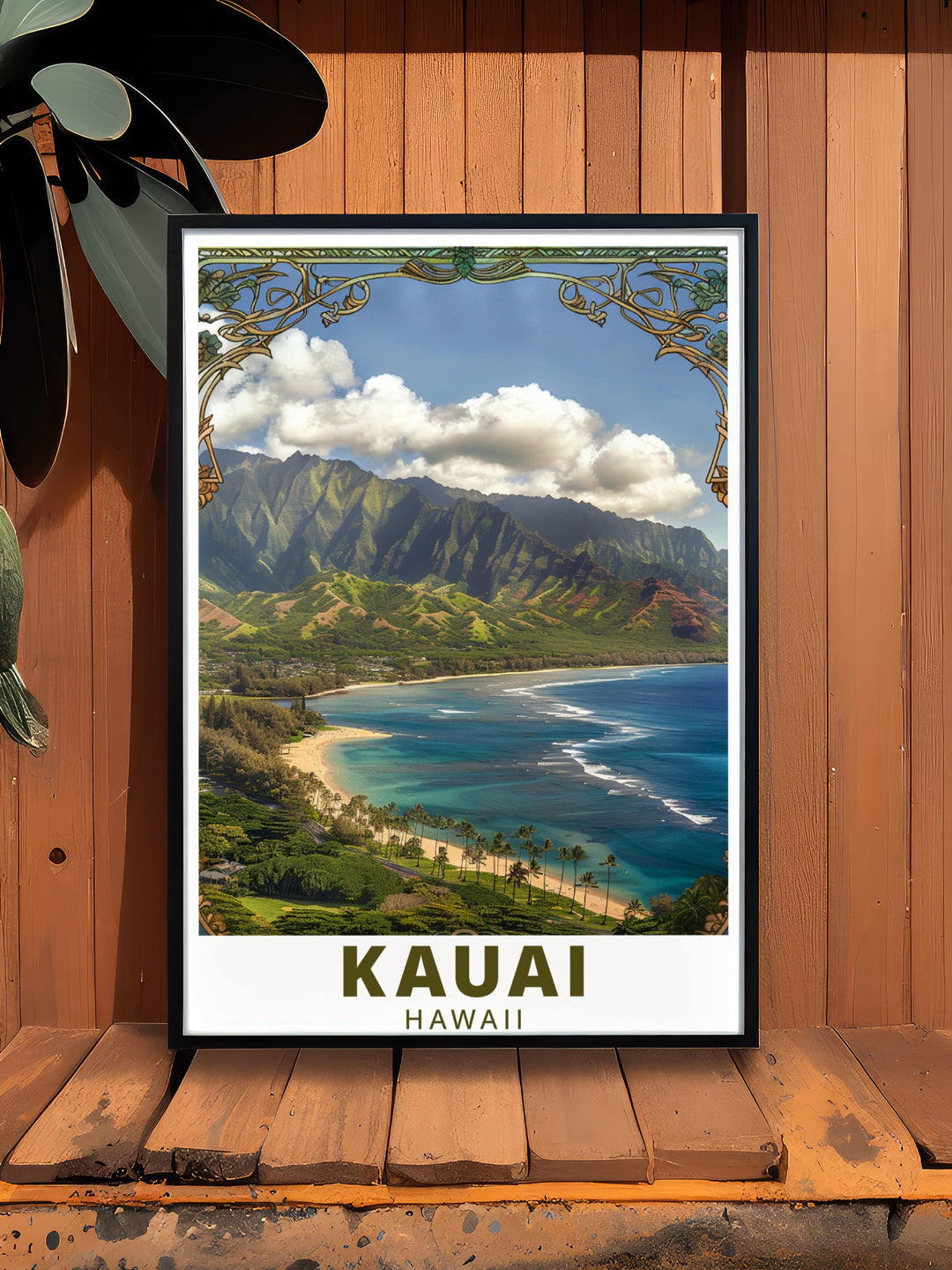 Bring a touch of paradise into your home with this Kauai wall art featuring Hanalei Bay. Perfect for beach lovers, this travel print is ideal for coastal décor, offering a vibrant and serene depiction of one of Hawaiis most iconic destinations.