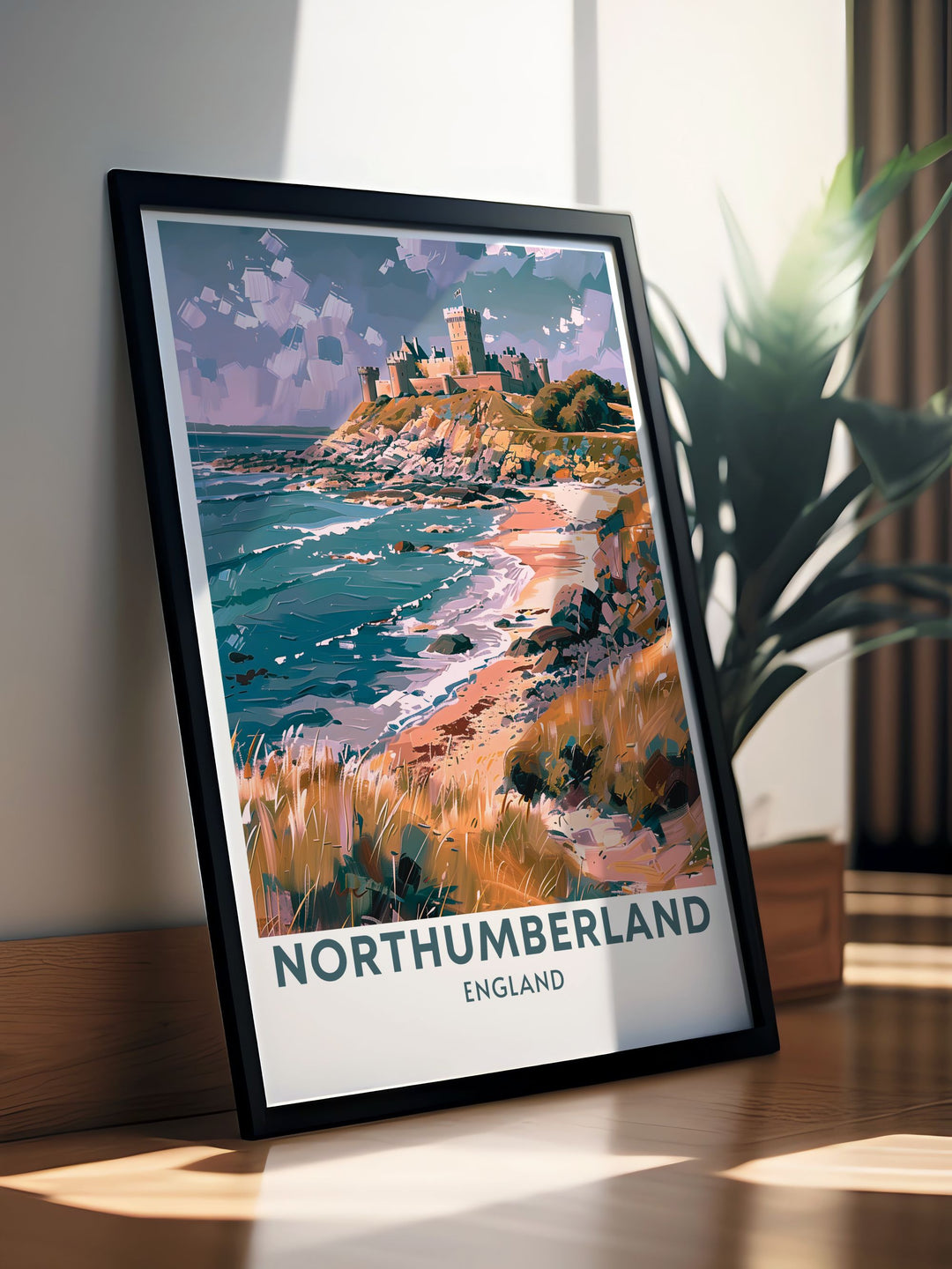 Explore the Northumberland Coast with a beautifully crafted Seahouses print and Bamburgh Castle artwork. These bucket list prints are designed to evoke a sense of wanderlust and nostalgia for seaside adventures.