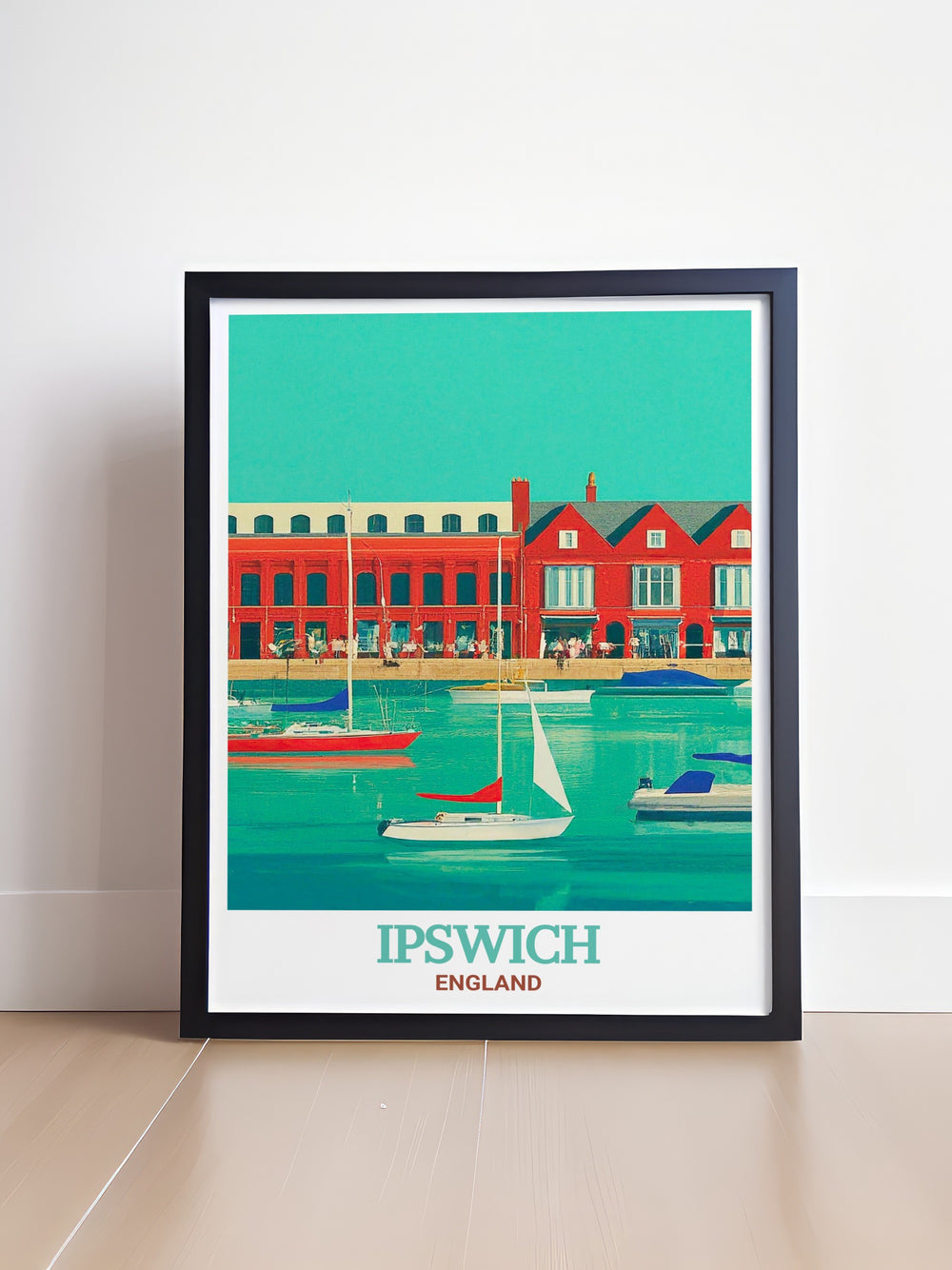 Add elegance to your home with Ipswich Waterfront framed prints. This beautiful artwork captures the charm of Ipswich and is the perfect addition to your wall decor blending modern and classic styles with the iconic beauty of this UK waterfront.