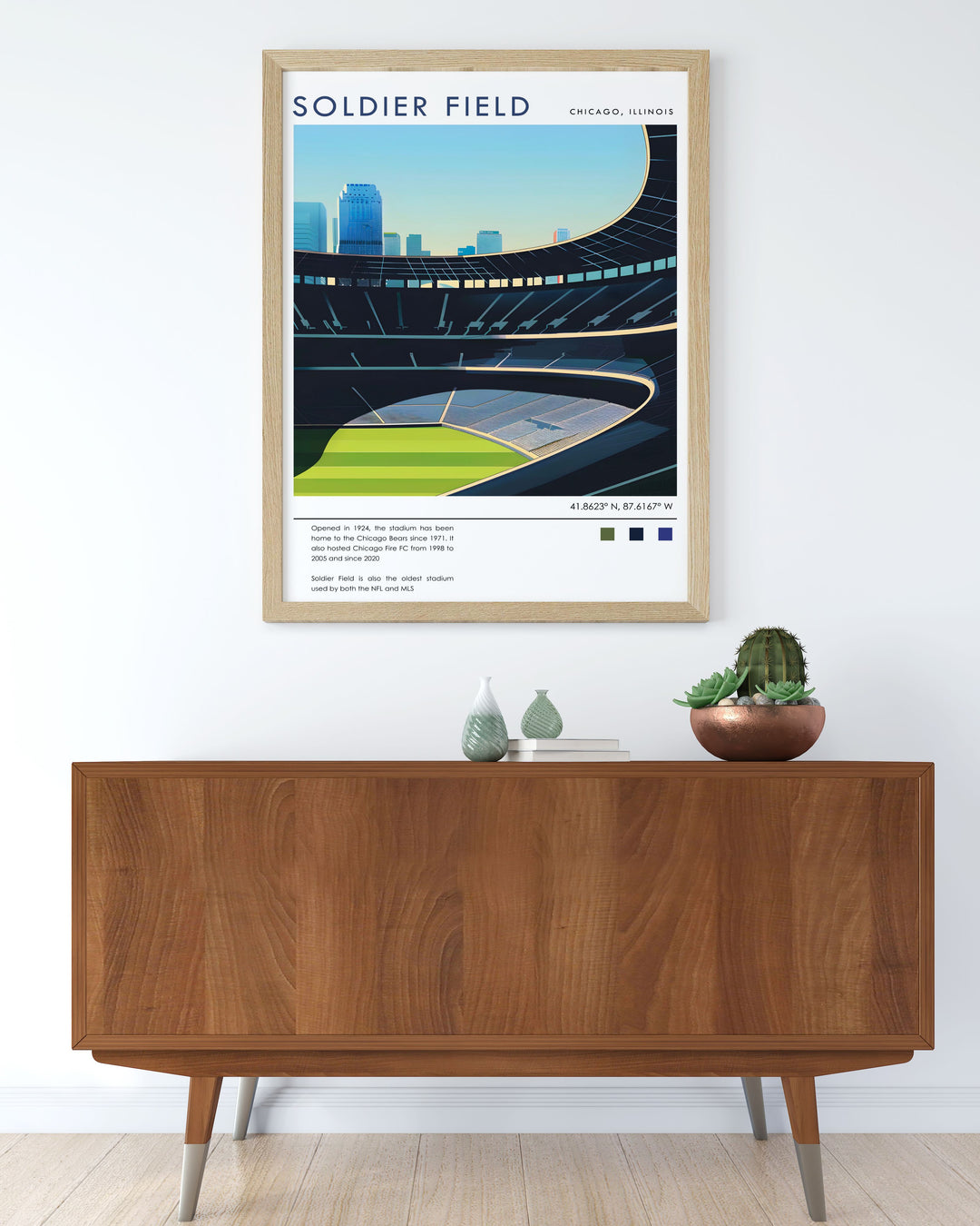 San Sebastian photo with breathtaking views and Soldier Field framed prints offering modern decor that fits seamlessly into contemporary interiors