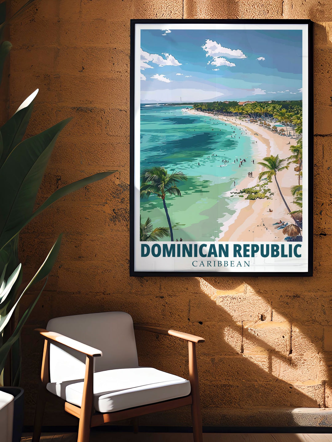 Personalized gift featuring Punta Cana perfect for birthdays anniversaries Christmas and special occasions for those who love the Caribbean and travel