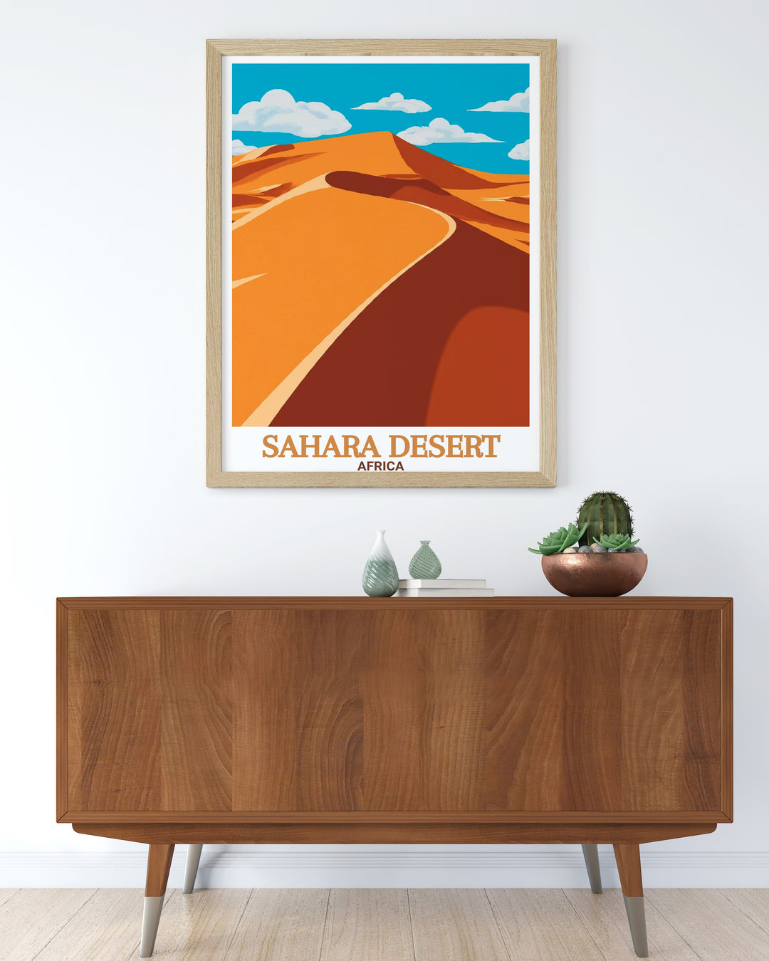 Stunning Erg Chebbi Dune Perfect Wall Decor showcasing the majestic dunes of the Sahara Desert ideal for Africa Art and Sahara Desert Decor adding a touch of elegance to your home