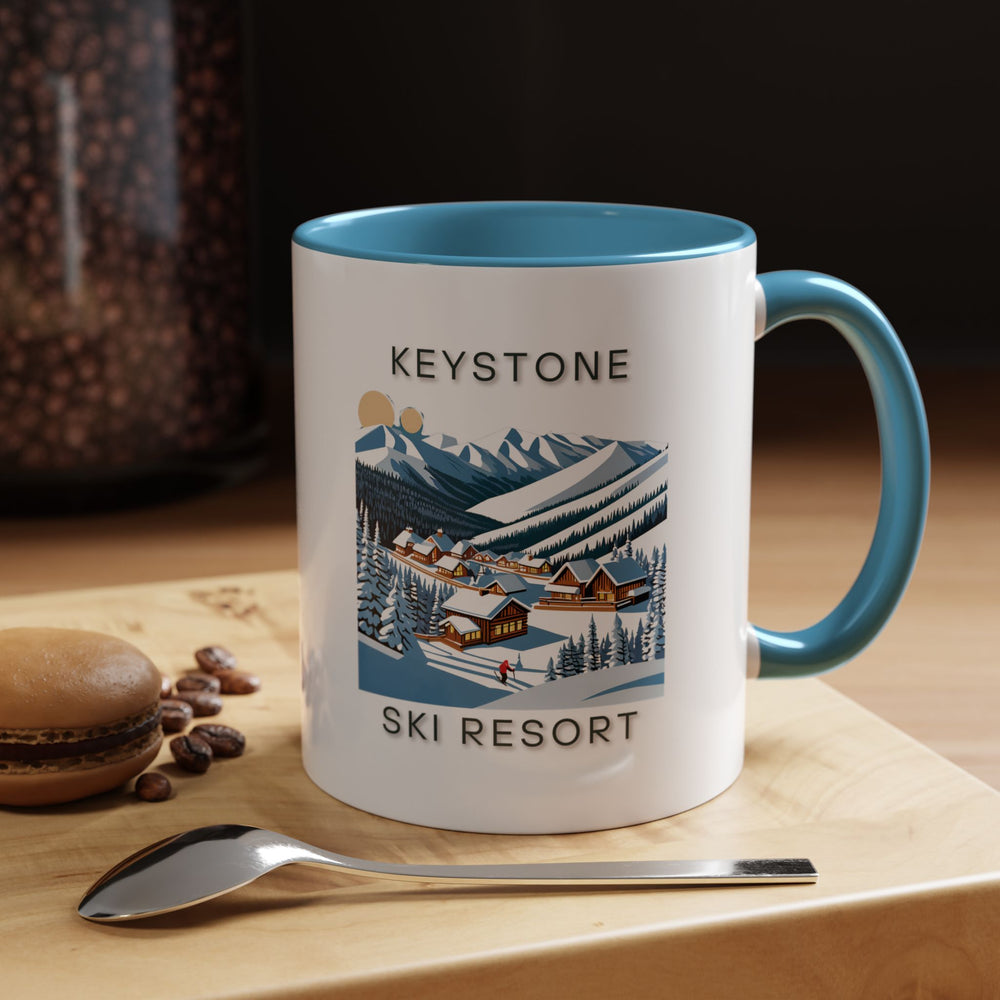 This Keystone Ski Resort mug captures the excitement of the slopes through vibrant designs. Crafted from durable ceramic and dishwasher-safe, it is ideal for coffee or tea lovers and makes a meaningful gift for fans of Keystone’s adventurous spirit.