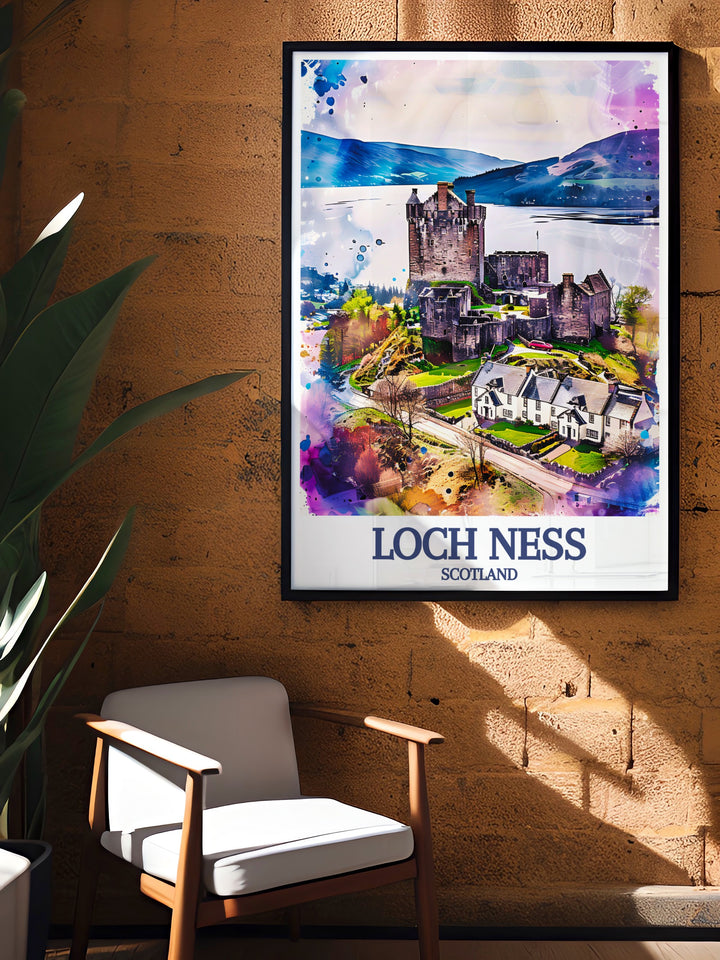 Discover the natural beauty of Loch Ness Drumnadrochit with this stunning wall art. Featuring breathtaking views of the famous loch and the tranquil Scottish Highlands, this print is ideal for creating a peaceful and inspiring atmosphere in your home.