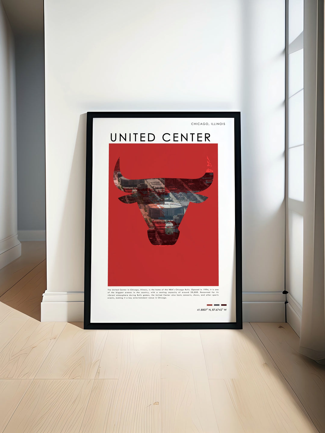 Relive the excitement of Chicago Blackhawks games with this vintage NHL print featuring the United Center and legendary players like Patrick Kane and Eddie Olczyk ideal for any hockey fans collection