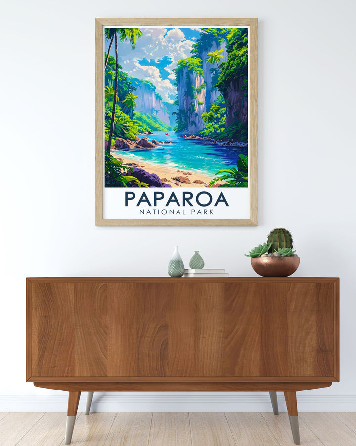 Beautiful Framed Print of Pororari River Gorge ideal for bucket list prints showcasing New Zealands breathtaking scenery and natural wonders