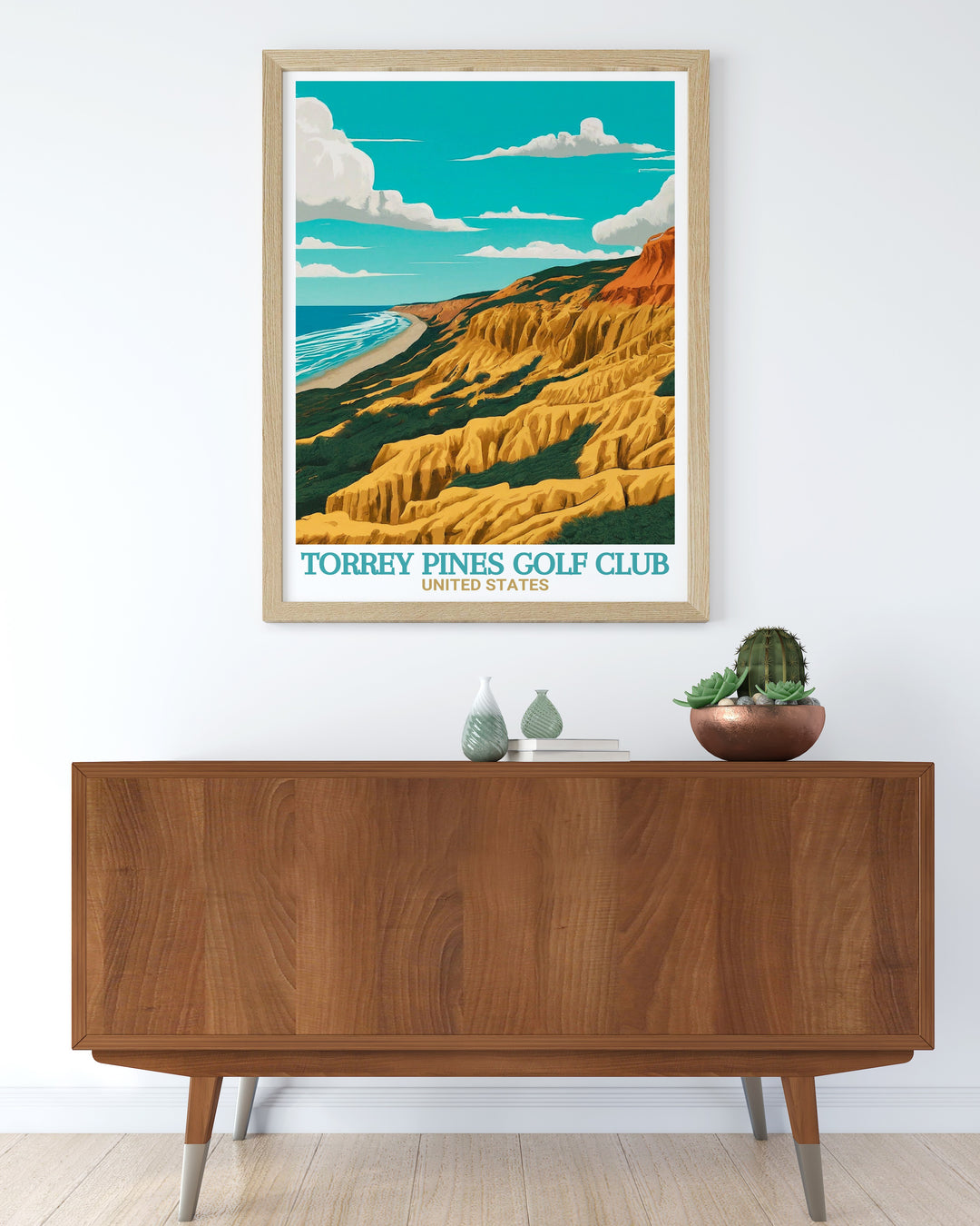 Elegant Torrey Pines State Natural Reserve decor with a breathtaking view perfect for adding a touch of nature to living rooms bedrooms or offices premium quality materials ensure longevity and vibrancy of the artwork