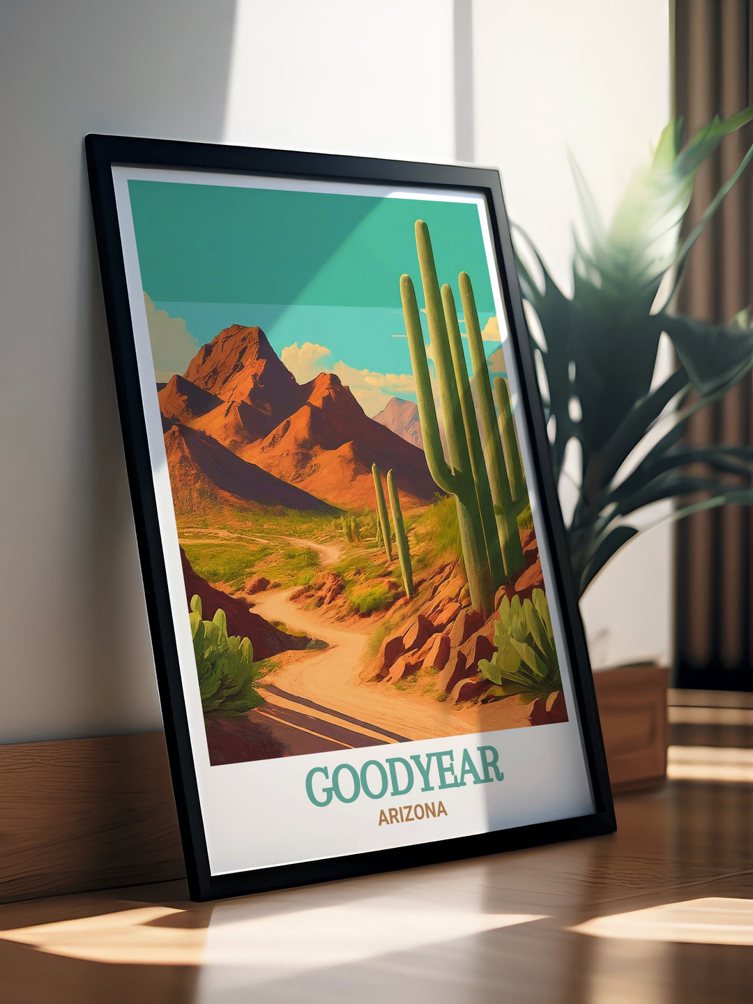 The Estrella Mountain framed art captures the raw beauty of the Arizona wilderness. From its winding trails to the rugged mountain peaks, this artwork is a tribute to the natural wonders of the Southwest. Whether youre a hiker, biker, or nature lover, this piece will inspire you to explore.