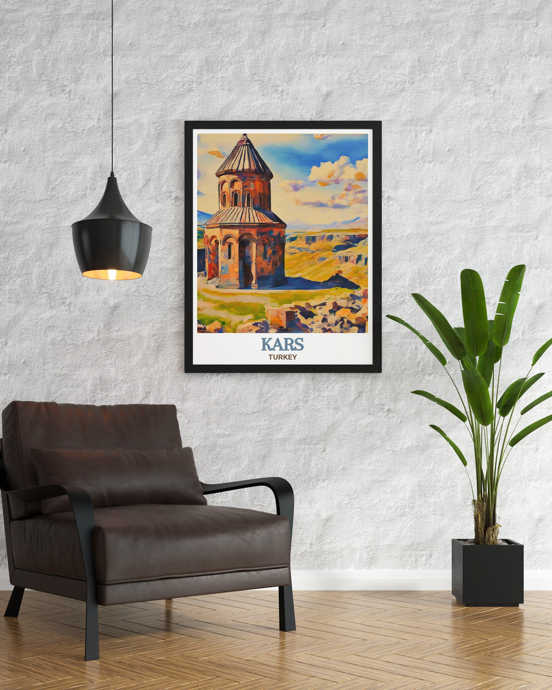 Enhance your home decor with Turkey travel prints featuring Ani Ruins in Kars a perfect choice for history enthusiasts and art lovers alike these stunning modern prints bring the beauty of Kars to life with detailed artwork that transports you to ancient times