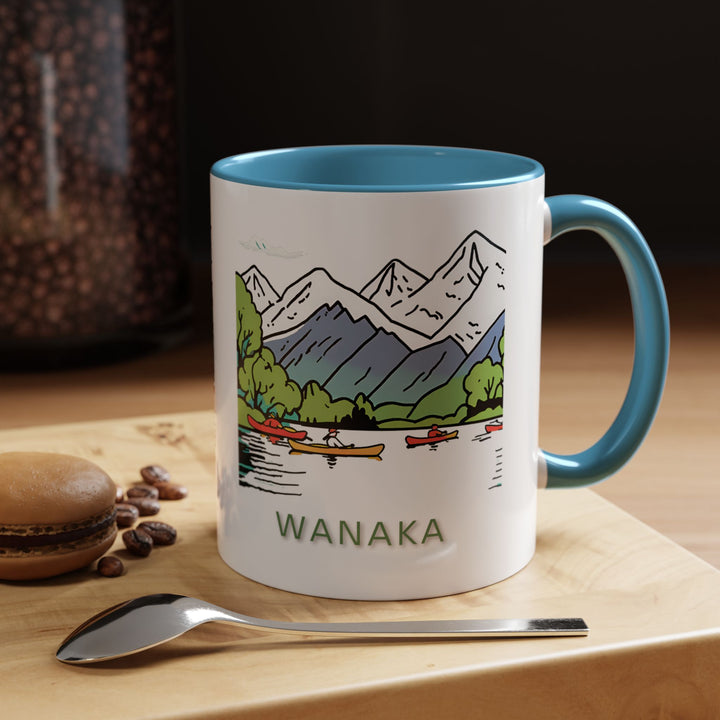 Experience the beauty of Wanaka with this elegant mug featuring detailed illustrations of iconic landmarks. Made from high-quality ceramic, dishwasher and microwave safe, ideal for daily use or as a thoughtful gift for fans and collectors of Wanaka mugs.