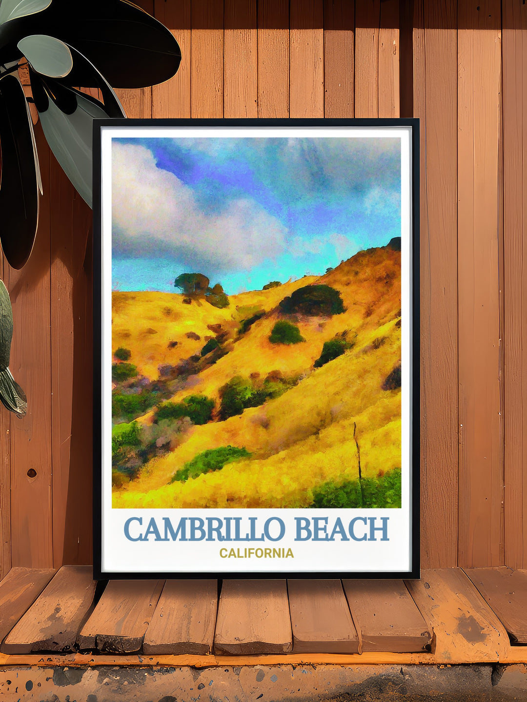 Celebrate the dramatic landscapes of California with Point Fermin framed prints. This artwork captures the essence of Point Fermins rugged cliffs against a serene ocean backdrop making it a perfect piece for those who appreciate Californias natural beauty in their decor.