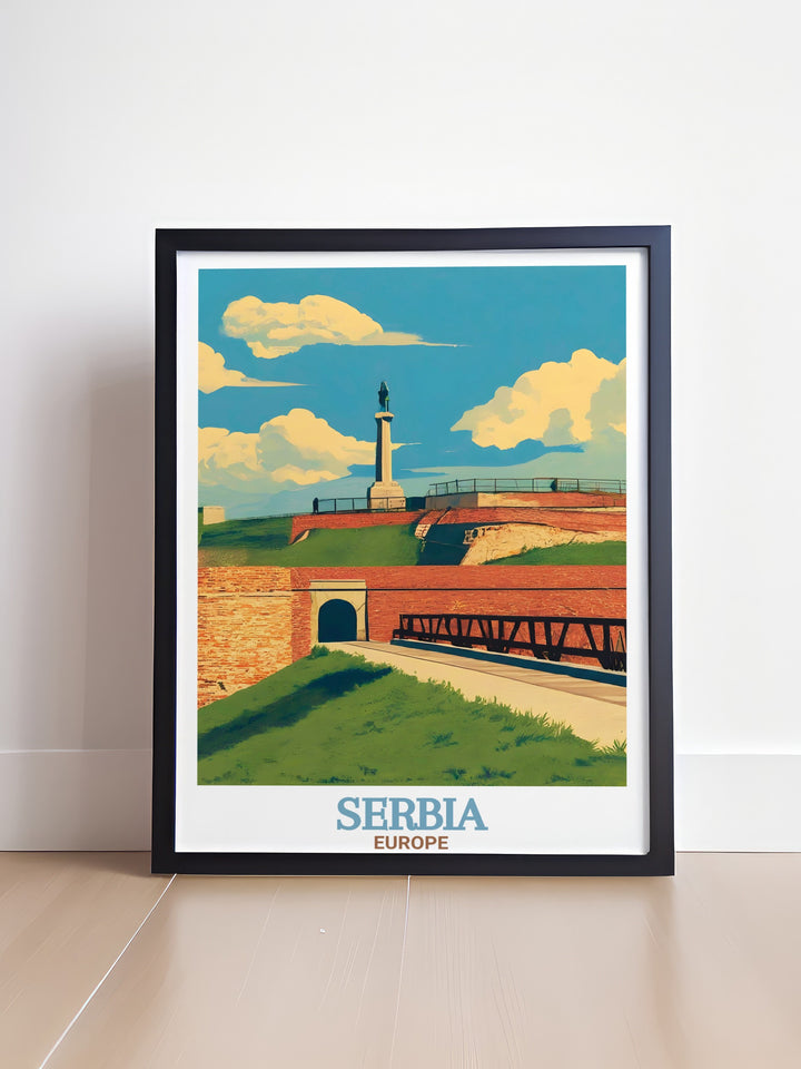 Belgrade Fortress Artwork offering a blend of historic and modern elements with stunning prints and photographs perfect for transforming your living space into a sophisticated and stylish environment with a touch of Serbian charm