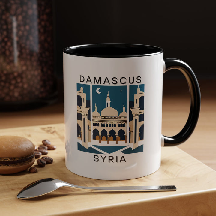 This Damascus Syria mug brings the charm of Syria’s capital to your hands. Perfect for your morning coffee or tea, it is dishwasher and microwave safe, making it a great gift for collectors or anyone who loves exploring new cultures.