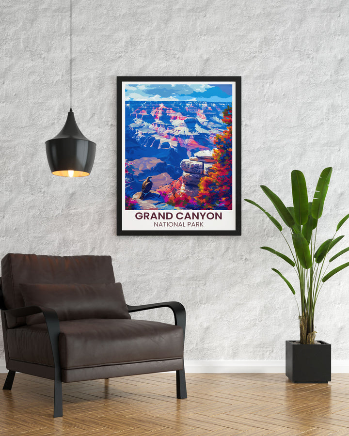 Bucket List Prints of the Grand Canyon South Rim and Appalachian Trail ideal for hikers and nature enthusiasts looking to add stunning modern art to their walls