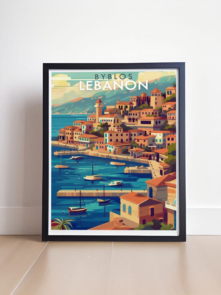 Beirut Photography capturing the dynamic spirit of the city alongside Byblos prints that depict the historical and Mediterranean allure of one of the worlds oldest cities ideal for anniversary gifts