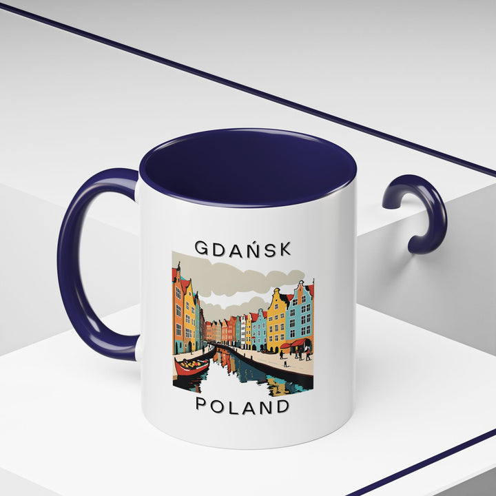 This Gdańsk Poland mug is a stunning tribute to the city’s historic landmarks. Dishwasher-safe and durable, it’s perfect for coffee lovers and serves as a meaningful gift for those who appreciate the beauty of Gdańsk.