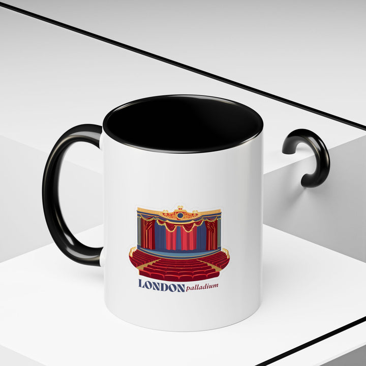 The London Palladium mug offers a stunning design inspired by London’s famous venue. With its durable ceramic build and dishwasher-safe finish, it is perfect for coffee lovers, collectors, or anyone seeking a meaningful keepsake of London’s cultural history.