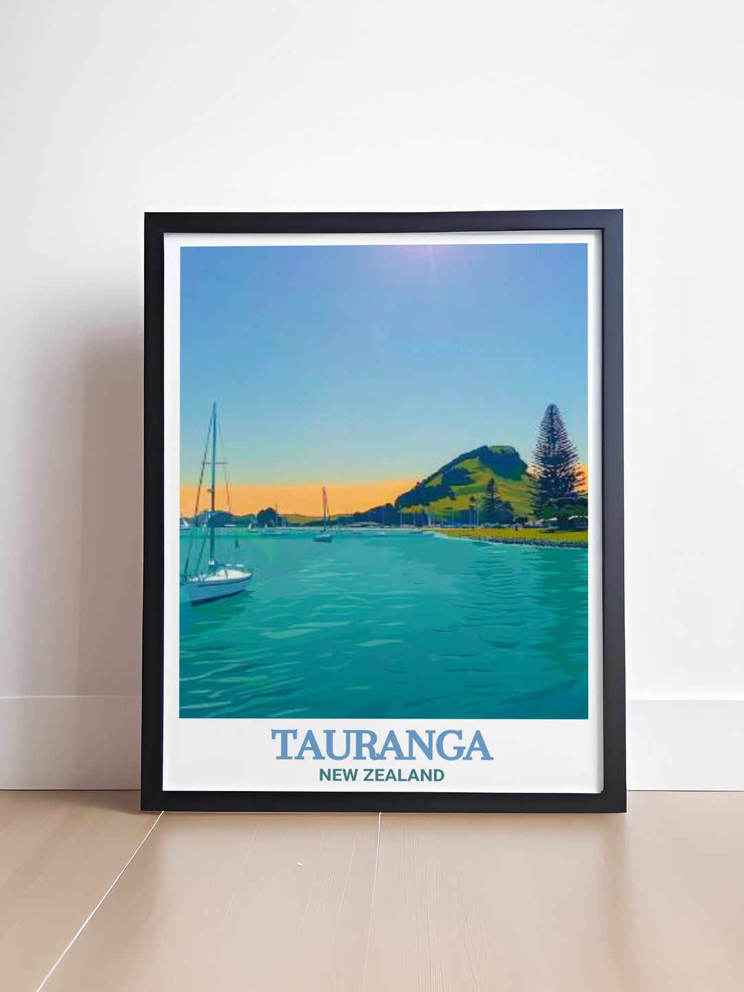 Stunning New Zealand wall art featuring Pilot Bay ideal for those who appreciate Tauranga decor and want to add a touch of natural beauty to their space