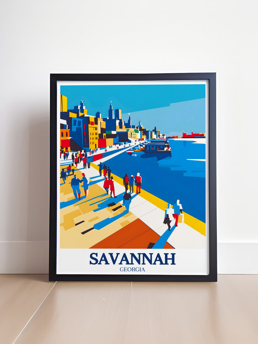 Forsyth Park art print featuring Savannah Historic District River Street a captivating piece for any home decor collection showcasing the timeless beauty and historic charm of Savannahs most beloved landmarks