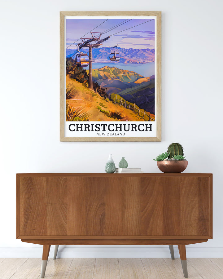 Enhance your living space with a beautiful Port Hills Lake Ellesmere art print showcasing the breathtaking scenery of Christchurch ideal for those who love New Zealands natural landscapes this print adds a touch of elegance and tranquility to any room.