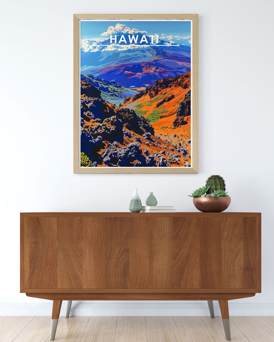 Transform your home with Hawaii art decor that highlights Haleakalā National Park and Lao Valley. These posters capture the essence of Hawaiis natural wonders.