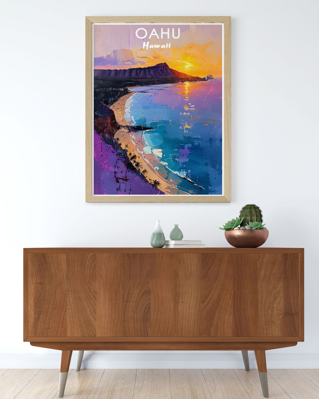 Transform your home with exquisite Hawaii posters that highlight the lush greenery of Lao Valley and the majestic presence of Diamond Head. Ideal for creating a serene island retreat.