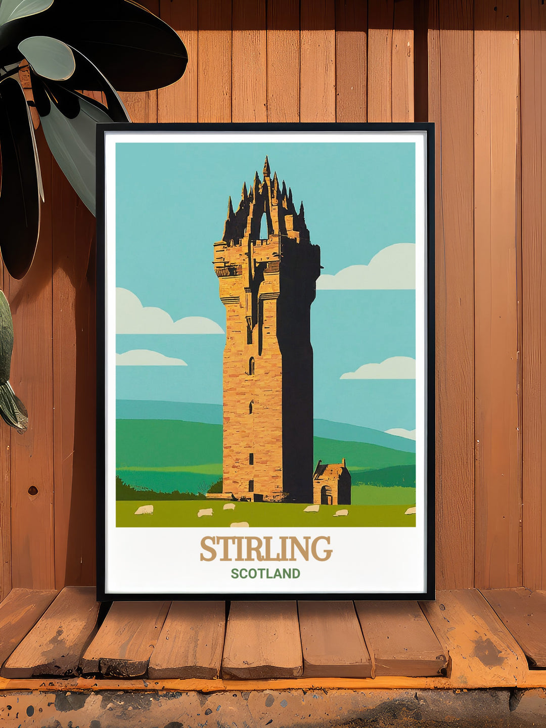 This canvas art of Stirling Castle captures the imposing beauty of Scotlands most famous fortress. The detailed design and vibrant colors make it a standout piece of wall art for anyone passionate about Scottish history.