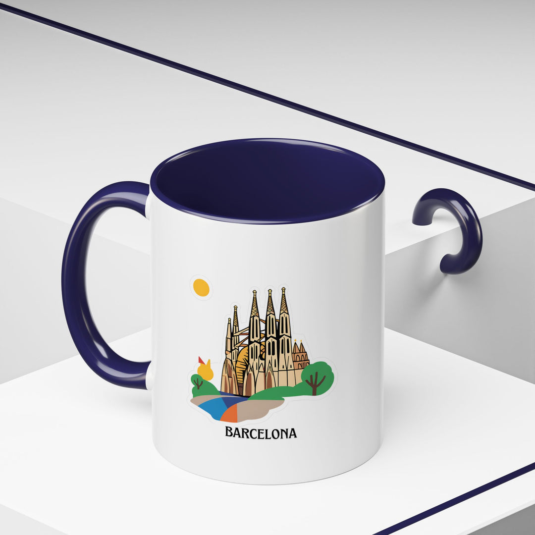 Bring home the beauty of Barcelona with this elegant mug featuring artistic designs inspired by the city. Dishwasher-safe and durable, it is perfect for coffee or tea and makes a wonderful gift for travelers and collectors.