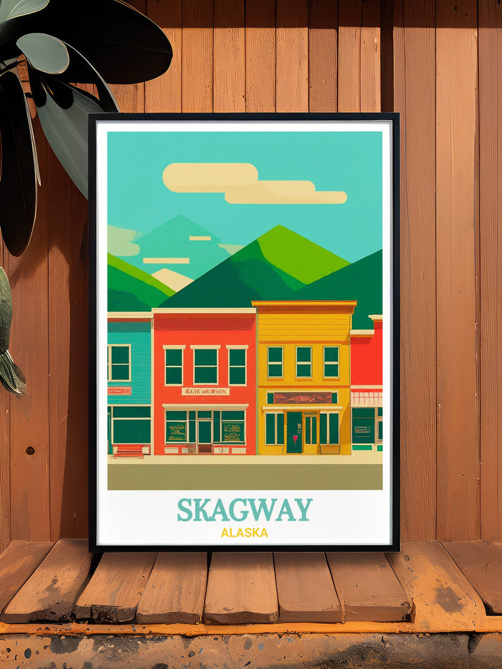 Alaska travel art showcasing the majestic landscapes of Skilak Lake these prints offer vibrant colors and intricate details perfect for adding a touch of Alaskan wilderness to your home decor ideal for those who love nature and beautiful scenery